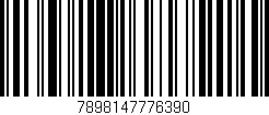 Código de barras (EAN, GTIN, SKU, ISBN): '7898147776390'
