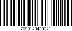 Código de barras (EAN, GTIN, SKU, ISBN): '7898148438341'