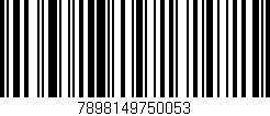 Código de barras (EAN, GTIN, SKU, ISBN): '7898149750053'