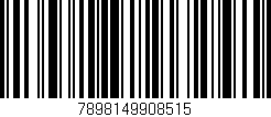 Código de barras (EAN, GTIN, SKU, ISBN): '7898149908515'