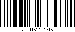 Código de barras (EAN, GTIN, SKU, ISBN): '7898152181615'