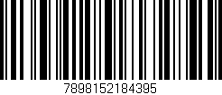 Código de barras (EAN, GTIN, SKU, ISBN): '7898152184395'