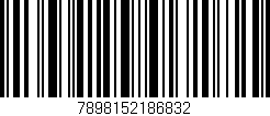 Código de barras (EAN, GTIN, SKU, ISBN): '7898152186832'