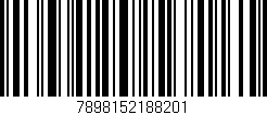 Código de barras (EAN, GTIN, SKU, ISBN): '7898152188201'