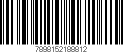 Código de barras (EAN, GTIN, SKU, ISBN): '7898152188812'