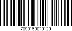 Código de barras (EAN, GTIN, SKU, ISBN): '7898153870129'