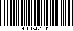 Código de barras (EAN, GTIN, SKU, ISBN): '7898154717317'