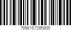 Código de barras (EAN, GTIN, SKU, ISBN): '7898157295805'