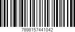Código de barras (EAN, GTIN, SKU, ISBN): '7898157441042'