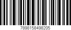 Código de barras (EAN, GTIN, SKU, ISBN): '7898158498205'