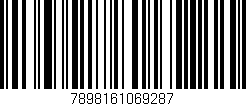 Código de barras (EAN, GTIN, SKU, ISBN): '7898161069287'