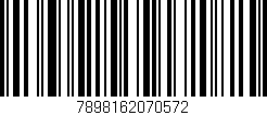 Código de barras (EAN, GTIN, SKU, ISBN): '7898162070572'