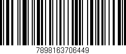 Código de barras (EAN, GTIN, SKU, ISBN): '7898163706449'