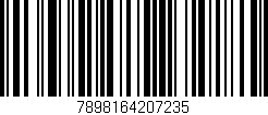 Código de barras (EAN, GTIN, SKU, ISBN): '7898164207235'