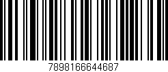 Código de barras (EAN, GTIN, SKU, ISBN): '7898166644687'