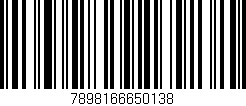 Código de barras (EAN, GTIN, SKU, ISBN): '7898166650138'