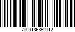 Código de barras (EAN, GTIN, SKU, ISBN): '7898166650312'