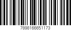 Código de barras (EAN, GTIN, SKU, ISBN): '7898166651173'