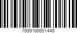 Código de barras (EAN, GTIN, SKU, ISBN): '7898166651449'