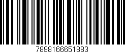Código de barras (EAN, GTIN, SKU, ISBN): '7898166651883'