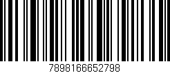 Código de barras (EAN, GTIN, SKU, ISBN): '7898166652798'