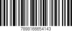 Código de barras (EAN, GTIN, SKU, ISBN): '7898166654143'