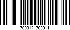 Código de barras (EAN, GTIN, SKU, ISBN): '7898171780011'