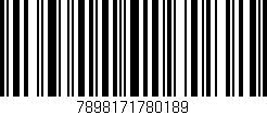 Código de barras (EAN, GTIN, SKU, ISBN): '7898171780189'