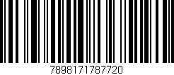 Código de barras (EAN, GTIN, SKU, ISBN): '7898171787720'