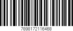 Código de barras (EAN, GTIN, SKU, ISBN): '7898172116468'