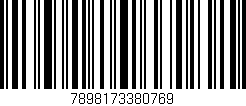 Código de barras (EAN, GTIN, SKU, ISBN): '7898173380769'