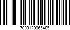 Código de barras (EAN, GTIN, SKU, ISBN): '7898173965485'
