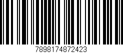 Código de barras (EAN, GTIN, SKU, ISBN): '7898174872423'