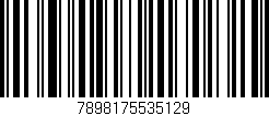 Código de barras (EAN, GTIN, SKU, ISBN): '7898175535129'