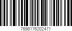 Código de barras (EAN, GTIN, SKU, ISBN): '7898176202471'