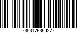 Código de barras (EAN, GTIN, SKU, ISBN): '7898176690377'