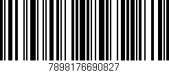 Código de barras (EAN, GTIN, SKU, ISBN): '7898176690827'