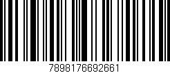 Código de barras (EAN, GTIN, SKU, ISBN): '7898176692661'