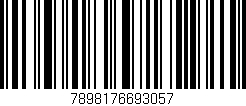 Código de barras (EAN, GTIN, SKU, ISBN): '7898176693057'
