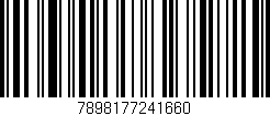 Código de barras (EAN, GTIN, SKU, ISBN): '7898177241660'