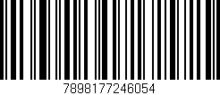 Código de barras (EAN, GTIN, SKU, ISBN): '7898177246054'