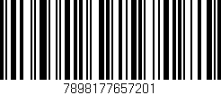 Código de barras (EAN, GTIN, SKU, ISBN): '7898177657201'