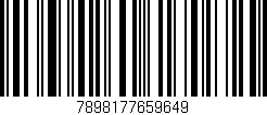 Código de barras (EAN, GTIN, SKU, ISBN): '7898177659649'