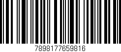 Código de barras (EAN, GTIN, SKU, ISBN): '7898177659816'