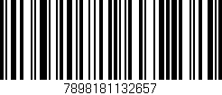 Código de barras (EAN, GTIN, SKU, ISBN): '7898181132657'