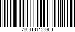 Código de barras (EAN, GTIN, SKU, ISBN): '7898181133609'