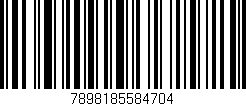 Código de barras (EAN, GTIN, SKU, ISBN): '7898185584704'