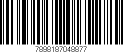 Código de barras (EAN, GTIN, SKU, ISBN): '7898187048877'