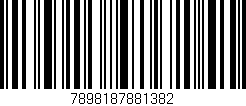 Código de barras (EAN, GTIN, SKU, ISBN): '7898187881382'