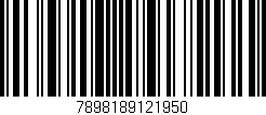 Código de barras (EAN, GTIN, SKU, ISBN): '7898189121950'
